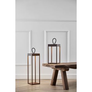 LOOM Design LED-Stehleuchte für Außen LUCERNA 30 Corten 802-005