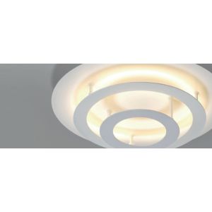 LupiaLicht LED-Deckenleuchte CIRCLE 40cm weiß 2825-1-8