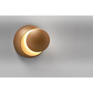 LED-Deckenleuchte MOON gold