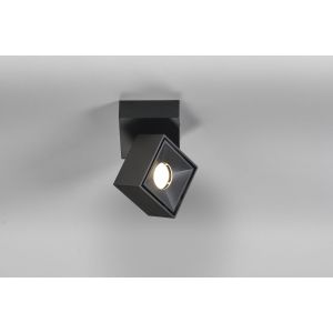 Lupia LED-Deckenspot CUBE SN 8W schwarz 2700K 2267-1-55