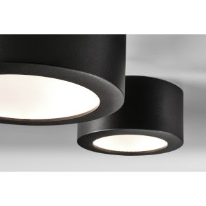 Lupia LED-Deckenleuchte BOWL schwarz 15cm/17cm/23cm 2280-55