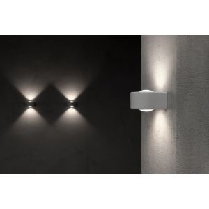 Less´n´more MIMIX LED-Wandstrahler Beton M-BWS-2-BW