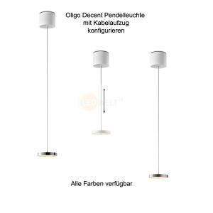 Oligo DECENT LED-Pendelleuchte mit Höhenverstellung