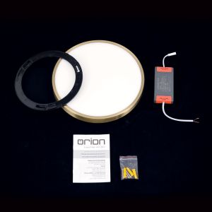 Orion LED-Wand-/Deckenleuchte BULLY 28cm Patina DL 7-657/28 Patina