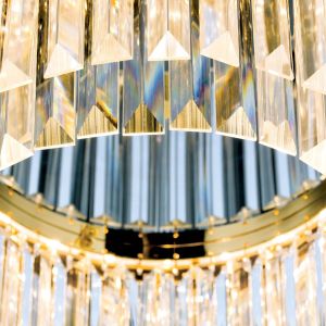 orion- LED-Deckenleuchte PRISM 55cm gold DL 7-666/55 gold