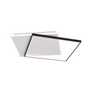 orion- LED-Deckenleuchte EMANUEL 50x60 cm weiß-schwarz DL 7-692 weiß-schwarz