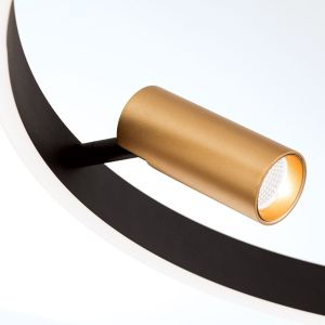 orion- LED-Pendelleuchte BERLIN 61,5cm schwarz-gold HL 6-1667/3 schwarz-gold