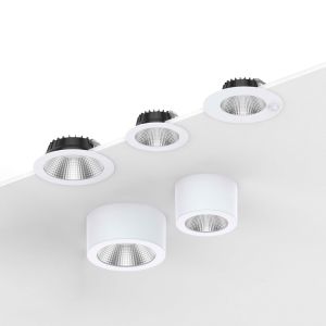 TLG SLC LED-Einbaustrahler SHIFT 19cm 13Watt weiß SLC1525