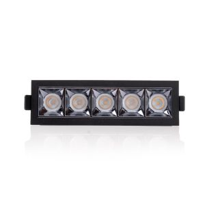 LED-Downlight PIXEL X5 schwarz/weiß 2700K/3000K