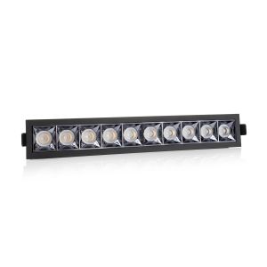 TLG SLC LED-Downlight PIXEL 10X schwarz/weiß 2700K/3000K SLC127