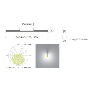 Ribag SPINAled LED-Deckenleuchte