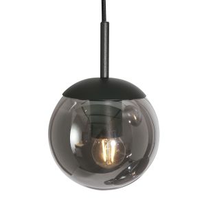 Steinhauer Lighting Pendelleuchte BOLLIQUE Schwarz 5-flammig 2730ZW