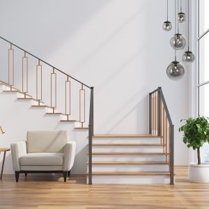 Steinhauer Lighting Pendelleuchte BOLLIQUE Schwarz 5-flammig 2730ZW