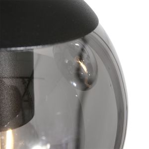 Steinhauer Lighting Pendelleuchte BOLLIQUE Schwarz 5-flammig 2730ZW