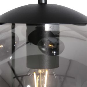 Steinhauer Lighting Pendelleuchte BOLLIQUE Schwarz 5-flammig 2730ZW