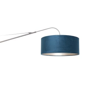 Steinhauer Lighting Wandleuchte ELEGANT CLASSY Blau Stahl 8243ST