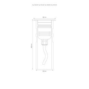 LCD Bodeneinbauleuchte LED 1461LED 