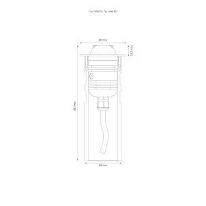 LCD Bodeneinbauleuchte LED 1456LED