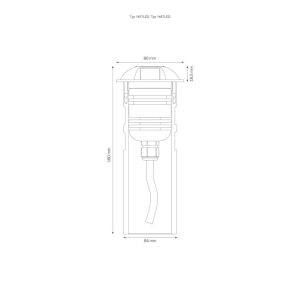 LCD Bodeneinbauleuchte LED 1457LED 