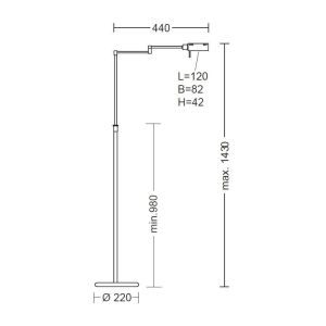 Holtkötter LED-Leseleuchte 9617