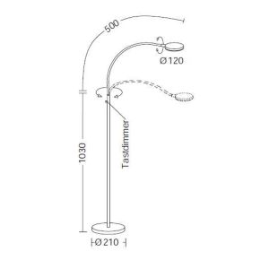 Holtkötter FLEX S LED-Leseleuchte 9920