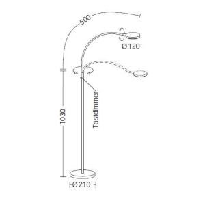 Holtkötter FLEX S LED-Leseleuchte 9920