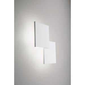 Lodes LED-Wand-/Deckenleuchte PUZZLE DOUBLE SQUARE weiß/schwarz 14642