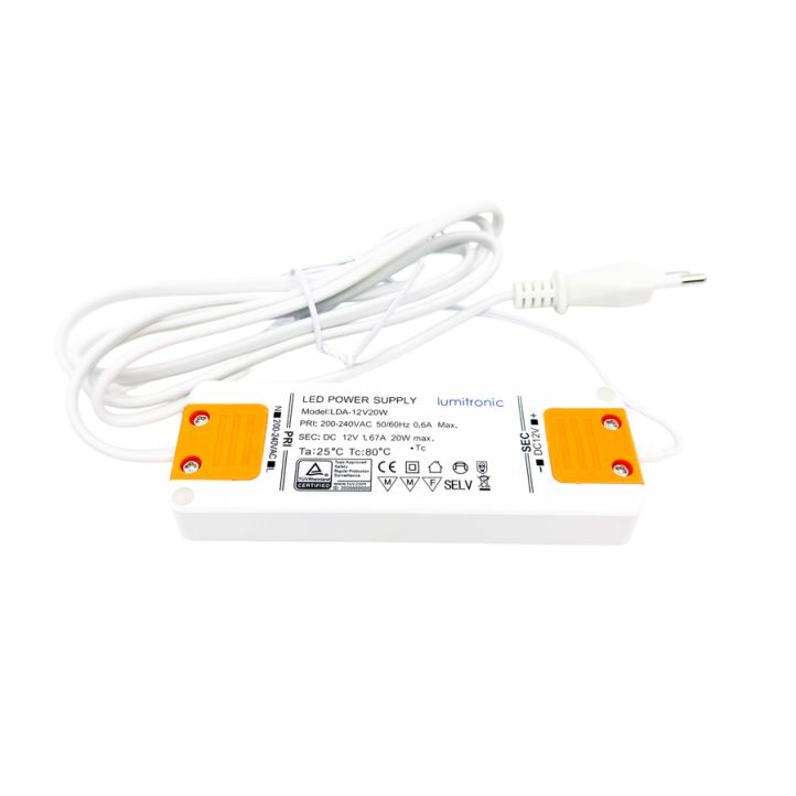 Mobilux Treiber 20W 12V Stecker