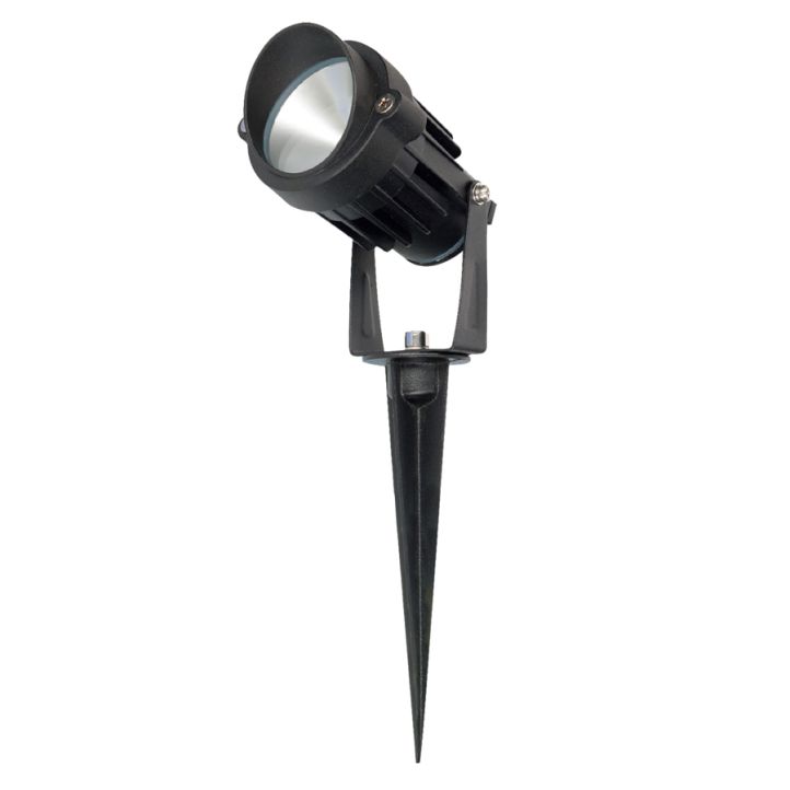 LED-Erdspießstrahler ECO IP65 3000K schwarz LED-Erdspießstrahler ECO IP65 3000K schwarz