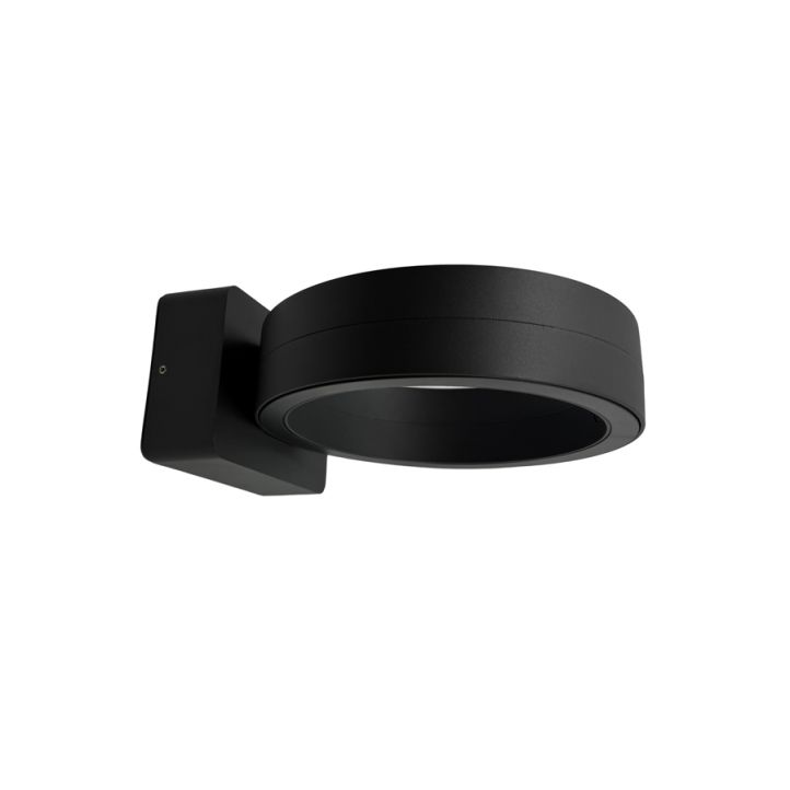 Mobilux LED-Wandaußenleuchte RINGLINE IP65 3000K dunkelgrau Mobilux LED-Wandaußenleuchte RINGLINE IP65 3000K dunkelgrau
