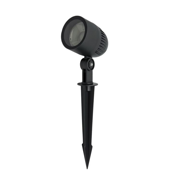 Mobilux LED-Erdspießstrahler MEDI IP66 dunkelgrau dimmbar Mobilux LED-Erdspießstrahler MEDI IP66 dunkelgrau dimmbar