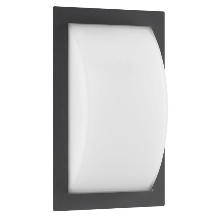 LCD LED-Wandaußenleuchte 31x20cm graphit 051LED LCD LED-Wandaußenleuchte 31x20cm graphit 051LED