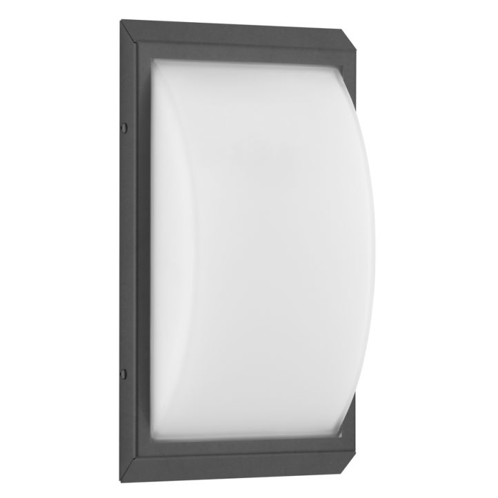 LCD LED-Wandleuchte mit Bewegungsmelder 32x17cm Graphit 053LEDSEN LCD LED-Wandleuchte mit Bewegungsmelder 32x17cm Graphit 053LEDSEN