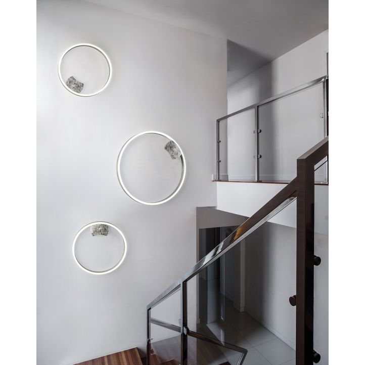 Braga LOOP 75cm LED-Wand-/Deckenleuchte 2129/PL75 Braga LOOP 75cm LED-Wand-/Deckenleuchte 2129/PL75