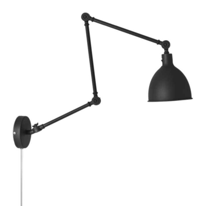 By Rydens Wandleuchte Bazar Wand Sandschwarz 2827660-4000