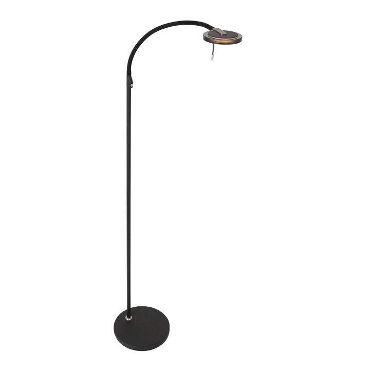 Leseleuchte schwarz mit Flexarm und einstellbarer Lichtfarbe Leseleuchte schwarz mit Flexarm und einstellbarer Lichtfarbe