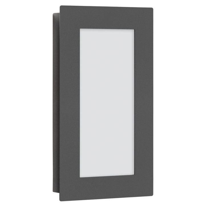 LCD LED-Wandaußenleuchte mit Bewegungsmelder 30x17cm Graphit 3008LEDSEN LCD LED-Wandaußenleuchte mit Bewegungsmelder 30x17cm Graphit 3008LEDSEN
