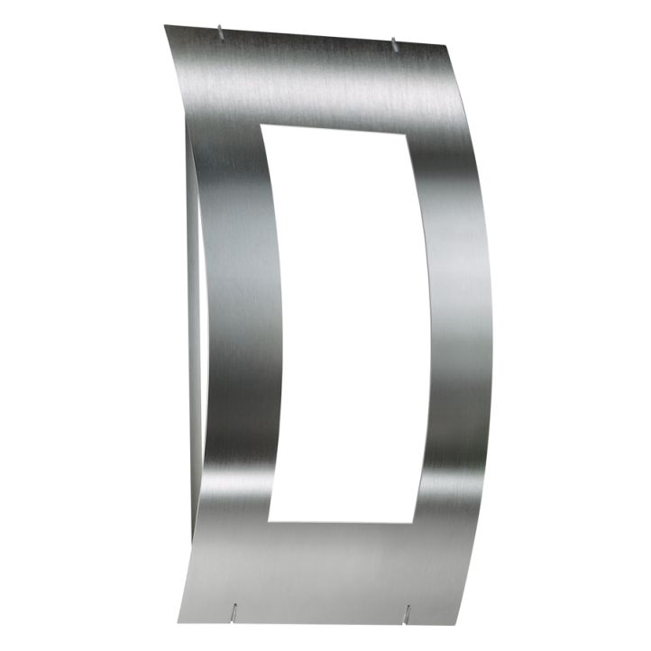 CMD Wandaußenleuchte AQUA QUADRAT Edelstahl 37 CMD Wandaußenleuchte AQUA QUADRAT Edelstahl 37