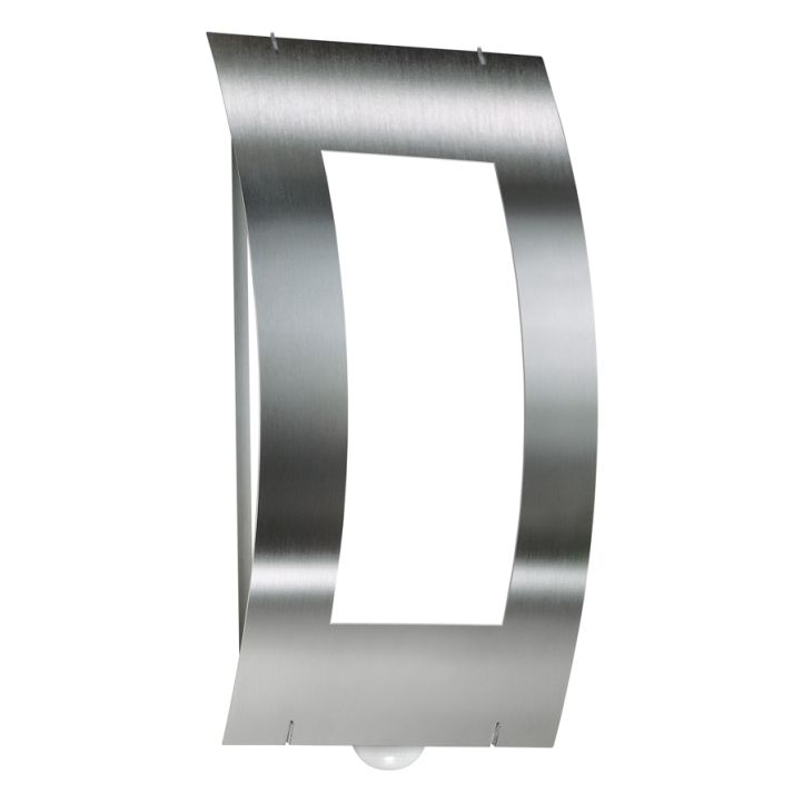 CMD Wandaußenleuchte AQUA QUADRAT mit Infrarotsensor Edelstahl 37/BM