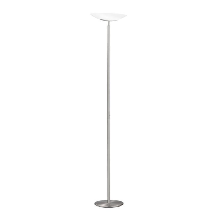 GKS Knapstein LED-Deckenfluter ALMA Nickel matt/Opalglas weiß 41.961.05 GKS Knapstein LED-Deckenfluter ALMA Nickel matt/Opalglas weiß 41.961.05