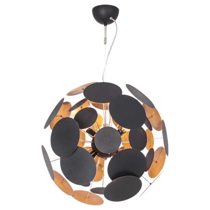 By Rydens Pendelleuchte Planet 50 cm Sandschwarz 4200350-4007