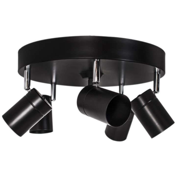 By Rydens Deckenleuchte Correct 5-flam Schwarz matt 4200730-4002 By Rydens Deckenleuchte Correct 5-flam Schwarz matt 4200730-4002