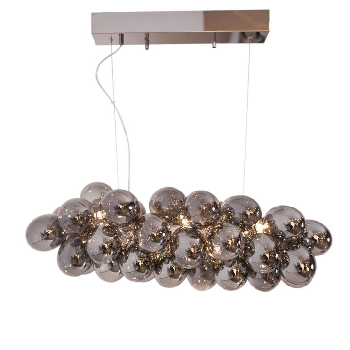 By Rydens LED-Pendelleuchte Gross Bar L 80 cm Rauchgrau 4200880-4505 By Rydens LED-Pendelleuchte Gross Bar L 80 cm Rauchgrau 4200880-4505