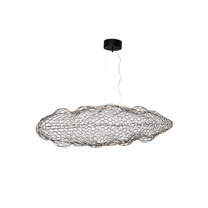 By Rydens LED-Pendelleuchte HAYDEN LED 50 cm Schwarz matt 4201260-4002