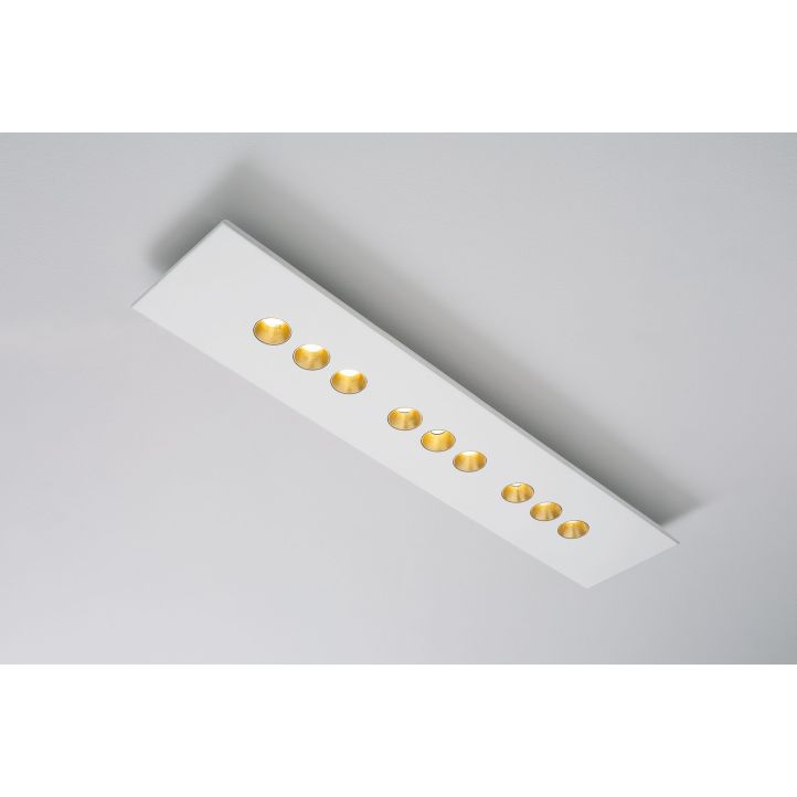 Icone-Minitallux LED-Deckenleuchte CONFORT9R 97cm weiß/schwarz 2700K/3000K CONFORT-P9R Icone-Minitallux LED-Deckenleuchte CONFORT9R 97cm weiß/schwarz 2700K/3000K CONFORT-P9R