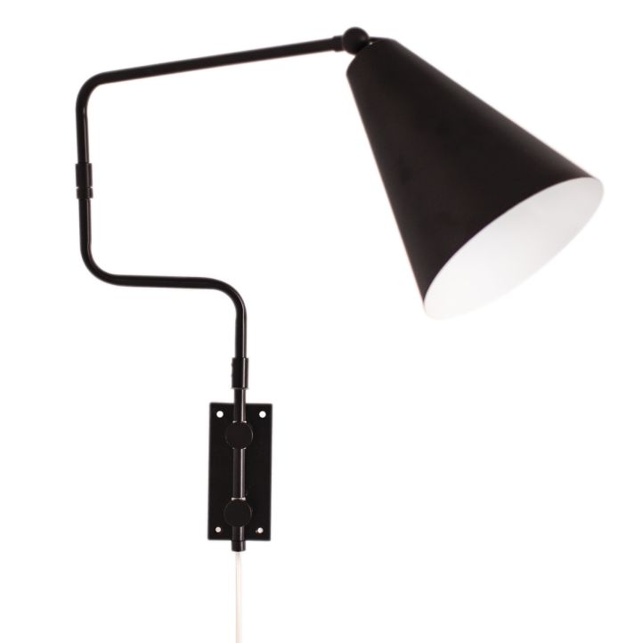 By Rydens Wandleuchte Yukon 1-flam Schwarz matt 4300410-4002 By Rydens Wandleuchte Yukon 1-flam Schwarz matt 4300410-4002