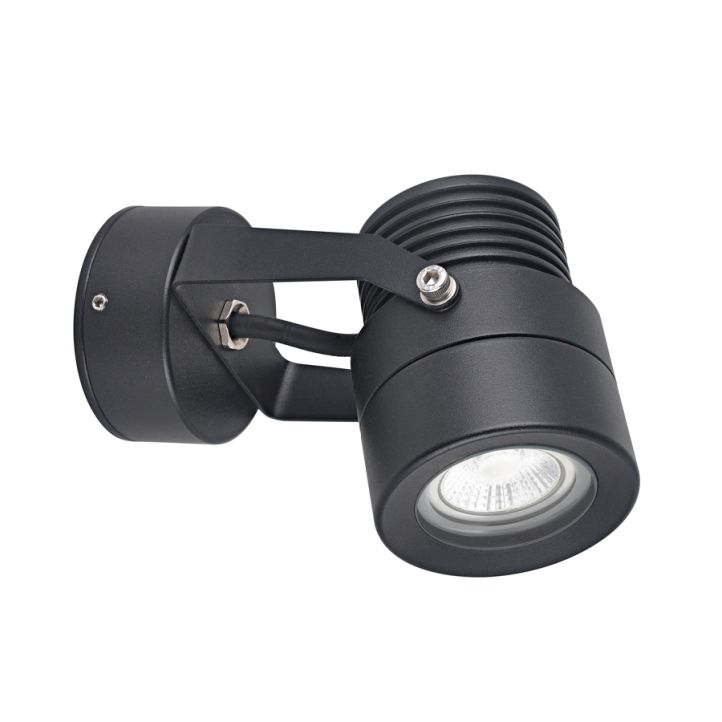LCD LED-Wandstrahler GU10 Schwarz 5119