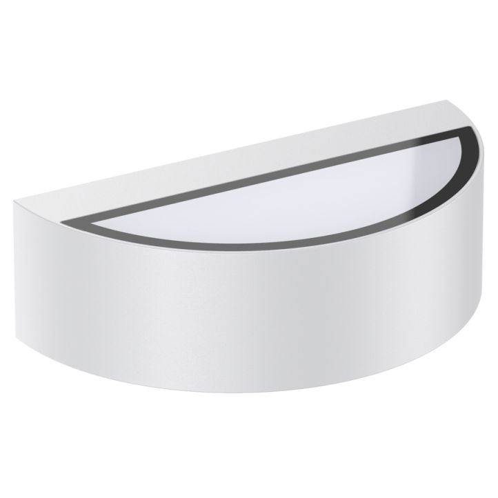 LCD LED-Wandaußenleuchte Up & Down 6x20cm Weiß 5191