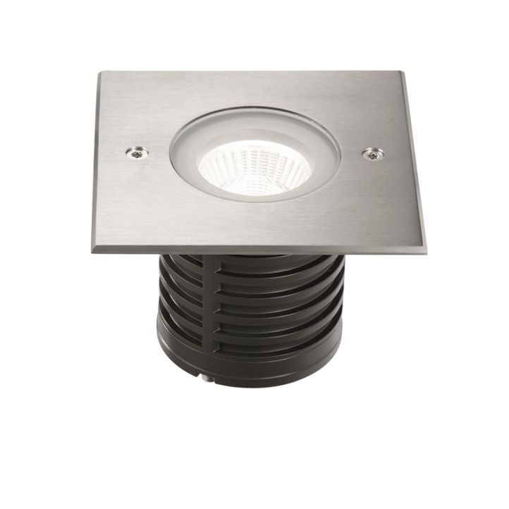 LED-Bodeneinbauspot WAKO 2 Edelstahl LED-Bodeneinbauspot WAKO 2 Edelstahl