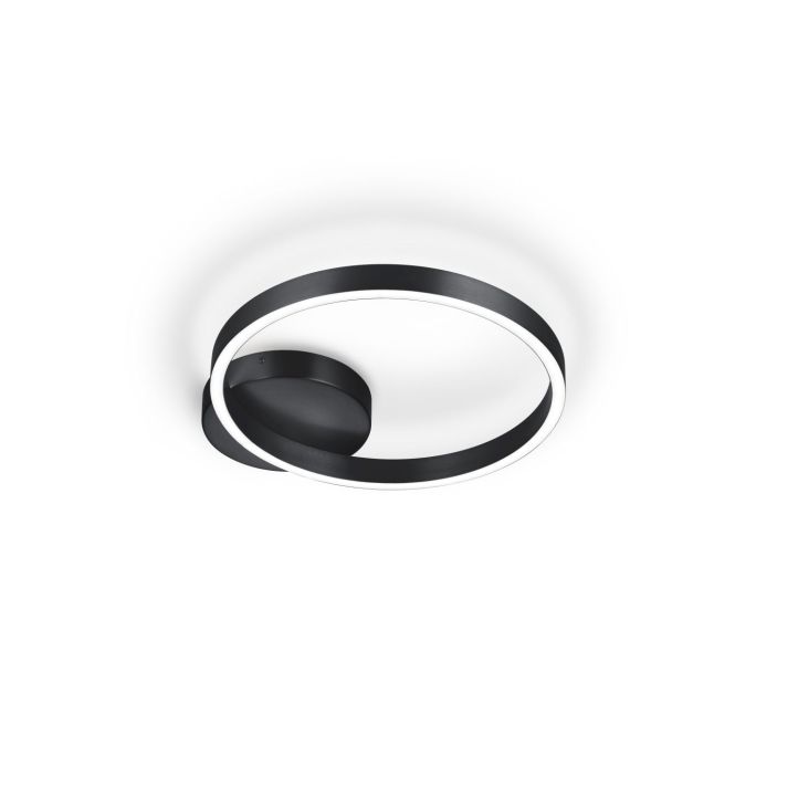 Knapstein LED-Deckenleuchte ANEL 40cm schwarz 91.345.07 Knapstein LED-Deckenleuchte ANEL 40cm schwarz 91.345.07